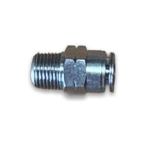 Lincoln Industrial 244047 Quicklub 1/4" Tube x 1/8" NPT Male Straight Quicklinc Fitting for Nylon Tubing