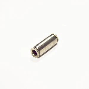 Lincoln Industrial 244058 Quicklub 1/4" Tube x 1/4" Tube Splicer Union Quicklinc Push-In-Style Fitting for Nylon Tubing